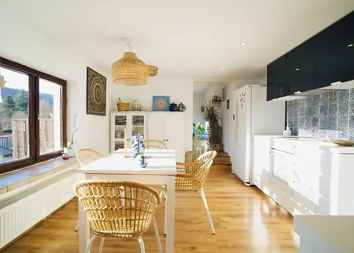 公寓 Feriewohnung Am Waldrand In Der Eifel *